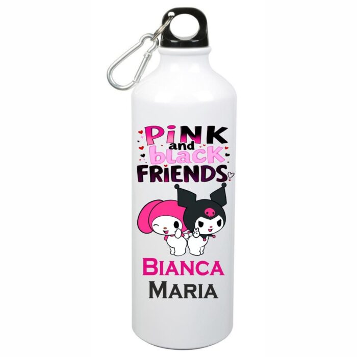 Sticla de Apa, Personalizata, Kuromi, 500ml, BGC015 - imagine 1