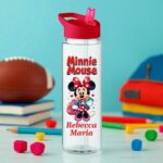 Sticla de Apa, Personalizata, Minnie Mouse, 650ml, BPS002 - imagine 4