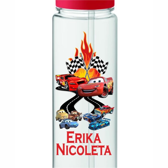 Sticla de Apa, Personalizata, Cars, 650ml, BPS006 - imagine 2