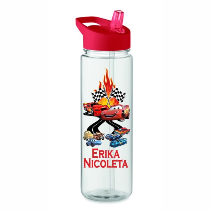 Sticla de Apa, Personalizata, Cars, 650ml, BPS006 - imagine 1