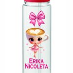 Sticla de Apa, Personalizata, Ballerina Cappuccina, 650ml, BPS008 - imagine 2