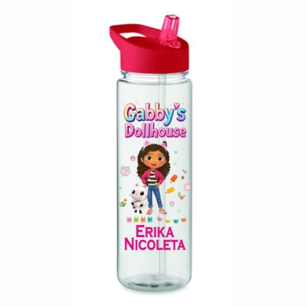 Sticla de Apa, Personalizata, Gabby's Dollhouse, 650ml, BPS009