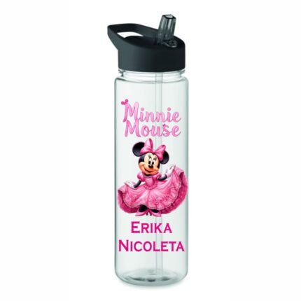 Sticla de Apa, Personalizata, Minnie Mouse, 650ml, BPS024