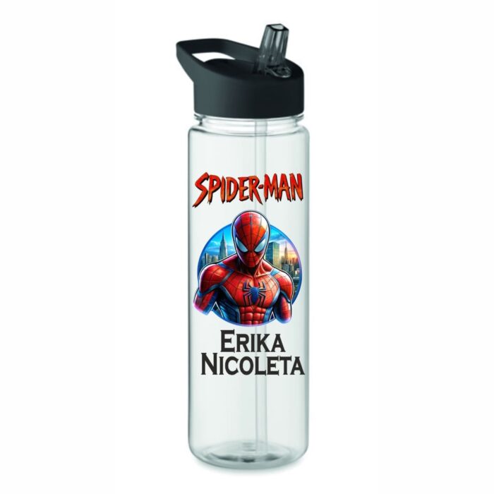 Sticla de Apa, Personalizata, Spider-Man, 650ml, BPS027 - imagine 1