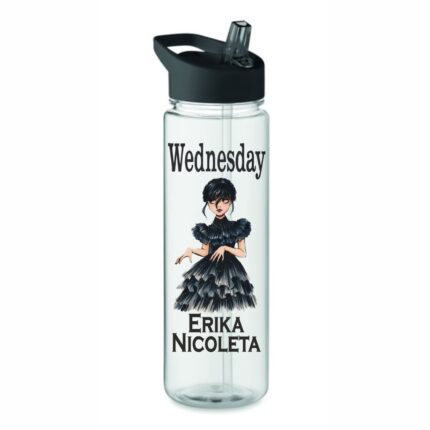 Sticla de Apa, Personalizata, Wednesday, 650ml, BPS028