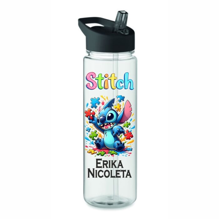 Sticla de Apa, Personalizata, Stitch, 650ml, BPS029 - imagine 1
