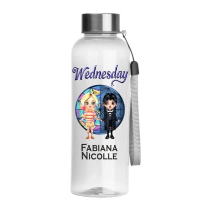 Sticla de Apa, Personalizata, Wednesday, 500ml, BSC001