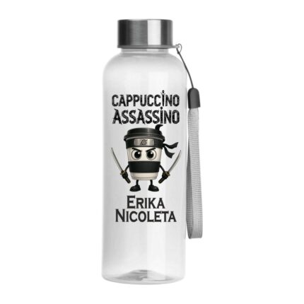 Sticla de Apa, Personalizata, Cappuccino Assassino, 500ml, BSC013