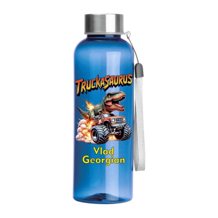 Sticla de Apa, Personalizata, Dinozaur, 500ml, BSC023 - imagine 1
