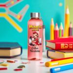 Sticla de Apa, Personalizata, Minnie Mouse, 500ml, BSC027 - imagine 2