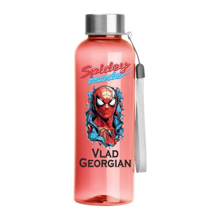 Sticla de Apa, Personalizata, Spidey, 500ml, BSC028 - imagine 1