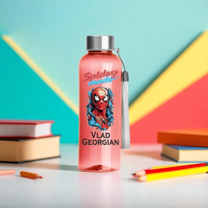 Sticla de Apa, Personalizata, Spidey, 500ml, BSC028 - imagine 2