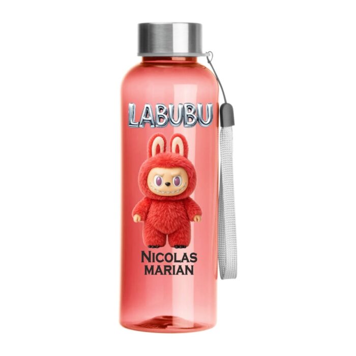 Sticla de Apa, Personalizata, Labubu, 500ml, BSC031 - imagine 1