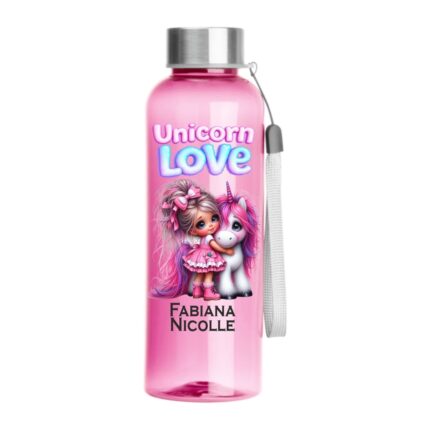 Sticla de Apa, Personalizata, Unicorn, 500ml, BSC038