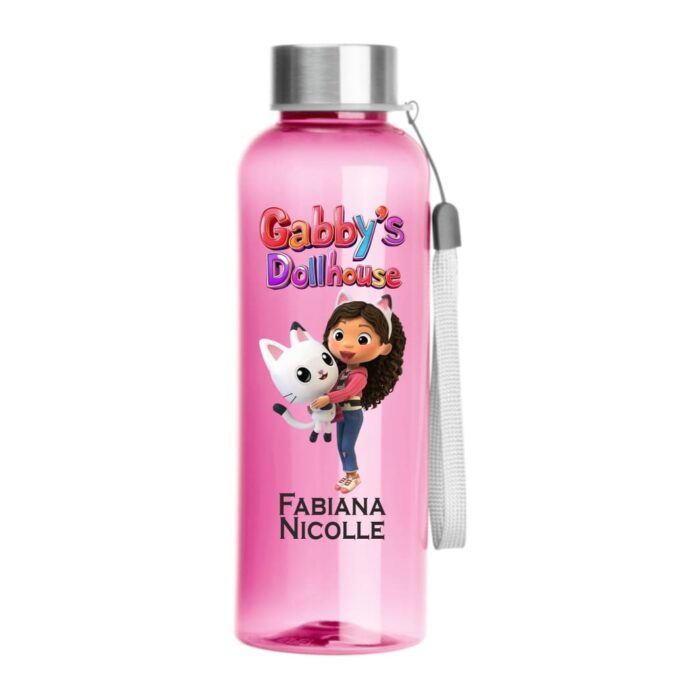 Sticla de Apa, Personalizata, Gabby's Dollhouse, 500ml, BSC040 - imagine 1