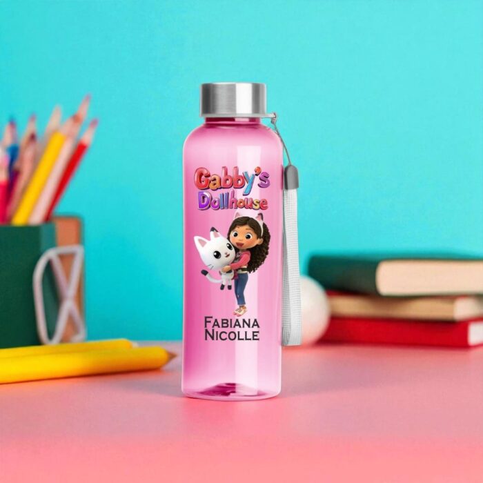 Sticla de Apa, Personalizata, Gabby's Dollhouse, 500ml, BSC040 - imagine 2