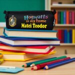 Penar Personalizat, Scoala, Harry Potter, 22x7x6,5cm, PNSC006 - imagine 2