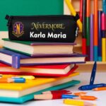 Penar Personalizat, Scoala, Wednesday, 22x7x6,5cm, PNSC017 - imagine 2