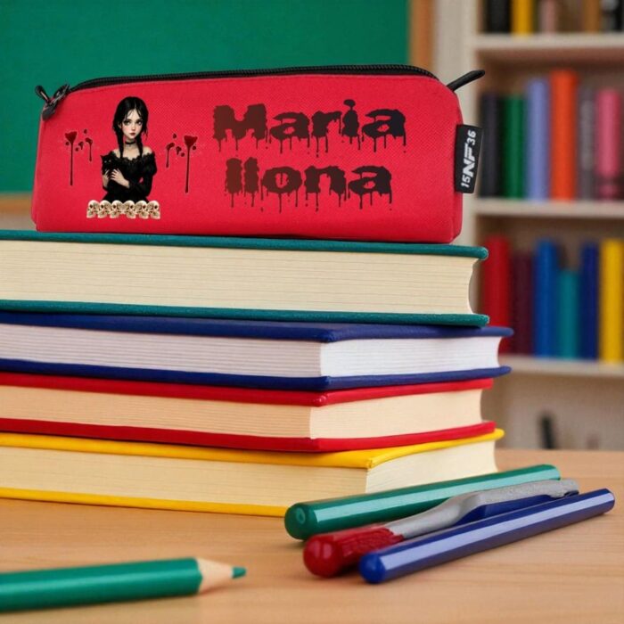 Penar Personalizat, Scoala, Wednesday, 22x7x6,5cm, PNSC023 - imagine 2