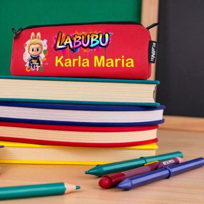 Penar Personalizat, Scoala, Labubu, 22x7x6,5cm, PNSC024 - imagine 2
