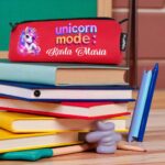 Penar Personalizat, Scoala, Unicorn, 22x7x6,5cm, PNSC028 - imagine 2