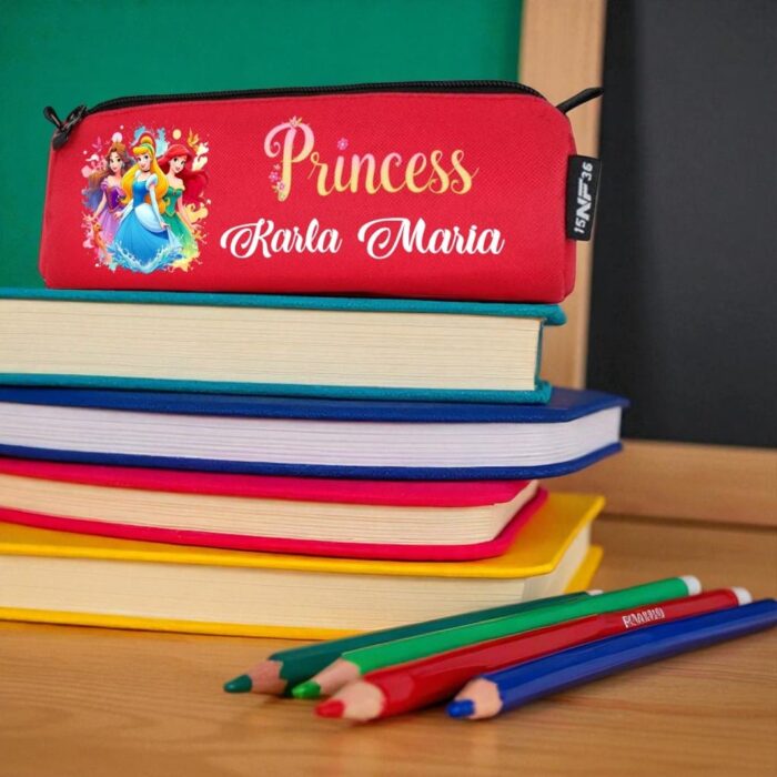 Penar Personalizat, Scoala, Printese, 22x7x6,5cm, PNSC029 - imagine 2