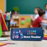 Penar Personalizat, Scoala, Stitch, 22x7x6,5cm, PNSC033 - imagine 2