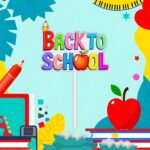 Topper Back to School, Lemn, Scoala, Multicolor, 10cm, TSUV032 - imagine 2