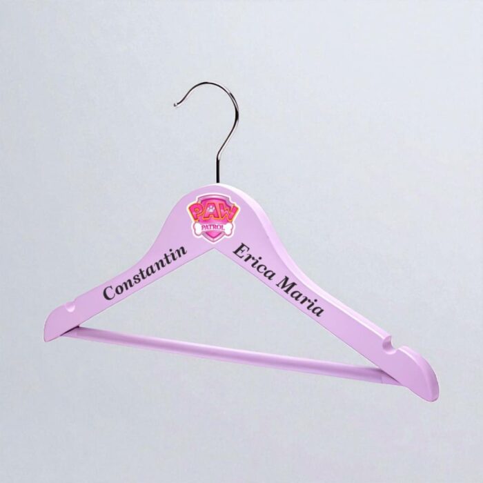 Umeras Copii, Personalizat, Patrula Catelusilor, Lemn, 32x19cm, UCG022 - imagine 2