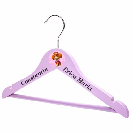 Umeras Copii, Personalizat, Patrula Catelusilor, Lemn, 32x19cm, UCG024