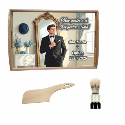 Set gatit mire personalizat albastru