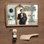 Set gatit mire personalizat albastru