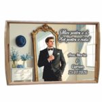 Set gatit mire personalizat albastru
