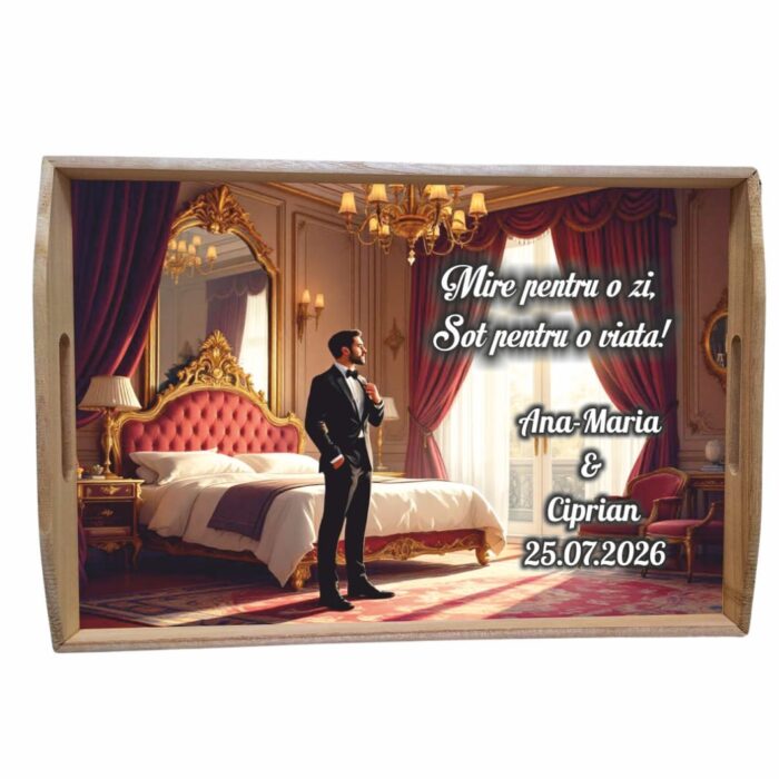 Set gatit mire personalizat rosu