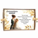 Set gatit mireasa auriu