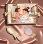 Set gatit mireasa detalii aurii