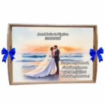 Set gatit mireasa personalizat tema marina