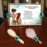 Set gatit mireasa personalizat verde