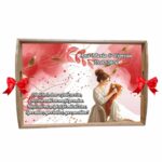 Set gatit mireasa rosu