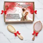 Set gatit mireasa rosu