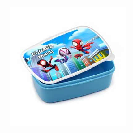 caserola mancare copii spidey albastru