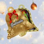 cutie dulciuri craciun clopotel fundita rosie