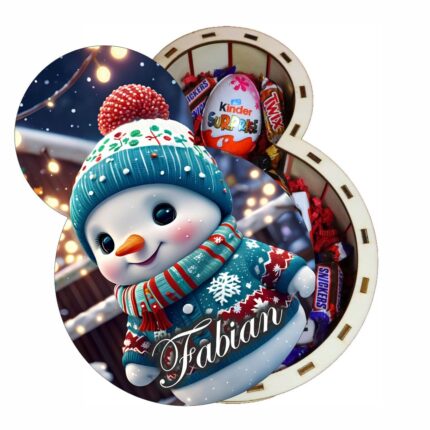 cutie dulciuri craciun om zapada pulover