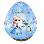 cutie dulciuri craciun ou elsa olaf