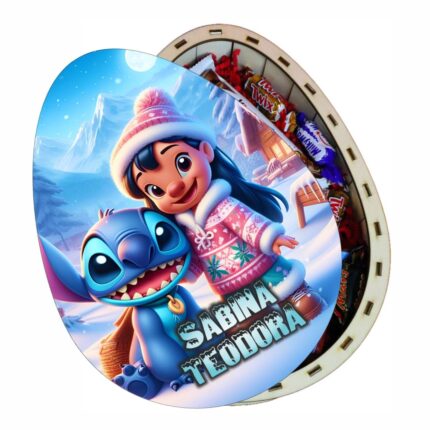 cutie dulciuri craciun ou kinder ilo