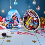 cutie dulciuri craciun ou kinder ilo