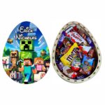 cutie dulciuri craciun ou kinder minecraft