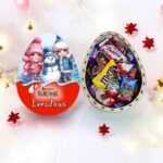 cutie dulciuri craciun ou kinder om zapada