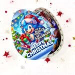 cutie dulciuri craciun ou kinder sonic