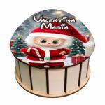 cutie dulciuri craciun ou labubu mos